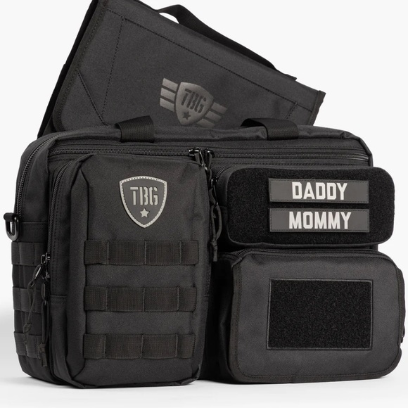 tactical baby gear Other - TACTICAL BABY GEAR diaper bag and changing mat — black